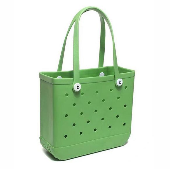 Verão Bagg Bogg Bag Bogg Bag Bogg XL Cesta de praia Mulheres Picnic Bag Hole