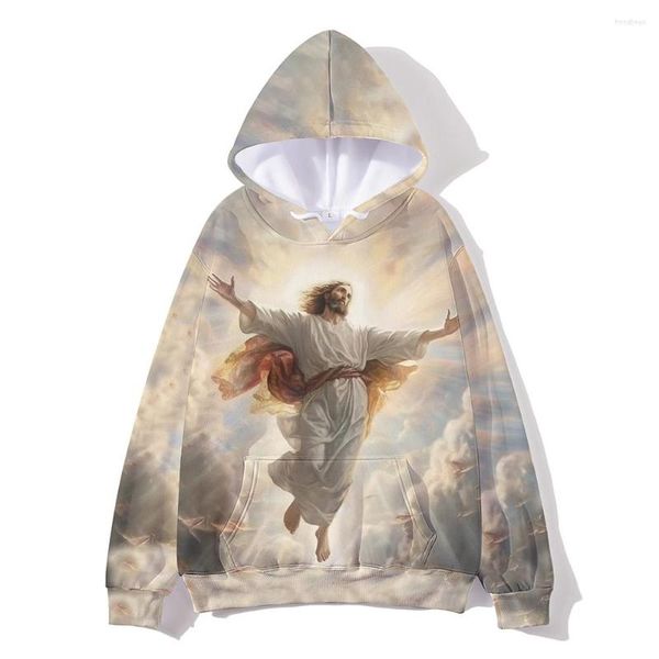 Erkek Hoodies İsa GERÇEK YAŞAM YAŞAYI YAŞIM 14 6 Hıristiyan İncil Ayet Hoodie Slim Fit Sweatshirts İngiltere Tarz Kıyafetleri