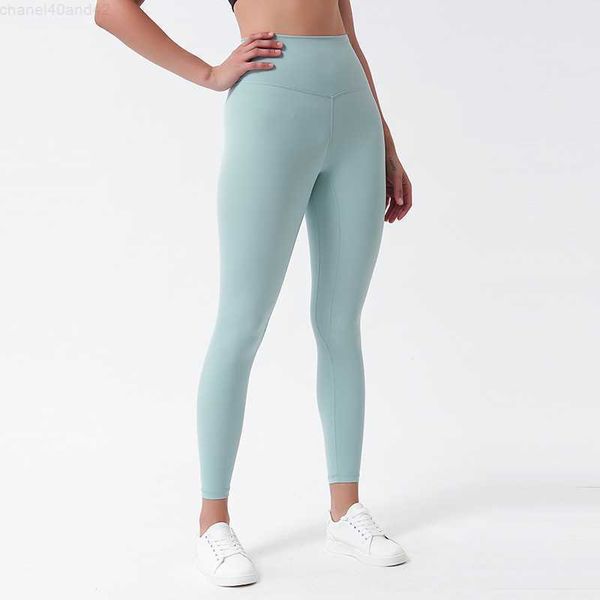 LULL Pantaloni da Yoga a Vita Alta da Donna Leggings Fitness Push-up Morbido Elastico Hip Lift Pantaloni Sportivi a Forma di T Corsa da Allenamento Lady 28 Colori Abbigliamento Sportivo Fitness