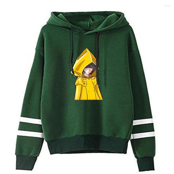 Felpe con cappuccio da uomo Game Little Nightmares manica lunga Streetwear Felpa Harajuku Uomo/Donna Felpa con cappuccio sportiva unisex