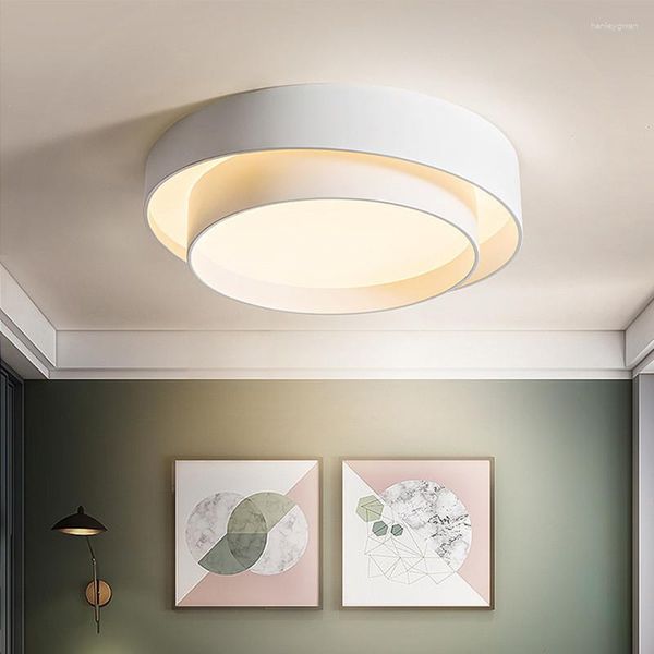 Luzes de teto estilo nórdico loft quarto lâmpada led arte espiral design estúdio cozinha corredor varanda iluminação luminária