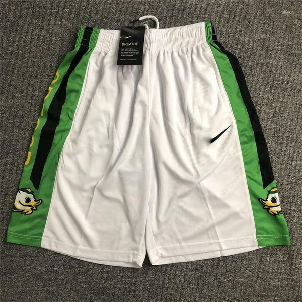 Pantaloncini da uomo Pantaloncini da allenamento estivi Oregon League Sport Basket Fitness e tempo libero