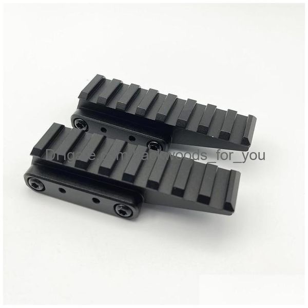 Adattatore per montaggio su telescopio Picatinny Weaver Rail da 20 mm per caccia 558 Red Dot Sight Drop Delivery