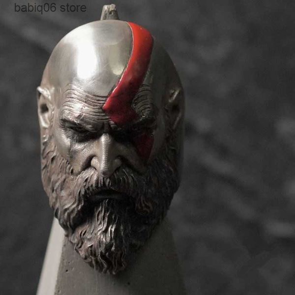 Band Ringe Vintage Spiel God of War Kratos Ring für Männer Mode Punk Schmuck Herren Ring T230727