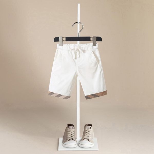 Брюки летняя детская одежда 112 -летняя детская шорты хлопковые брюки для мальчиков девочки белый цвет малыш трусики детские пляжные виды спорта короткие 230831