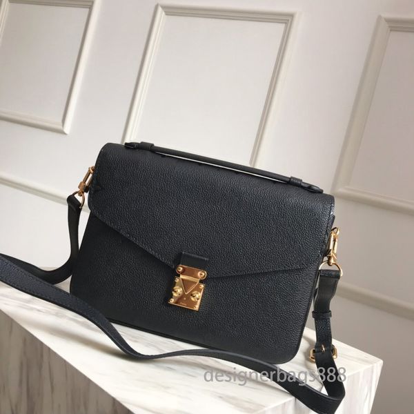 Aaaaa echte Lederfrau Frau Frauen Luxurys Designer Taschen Crossbody -Umhängetaschen Modes Messenger Handtaschenwallet Lady Clutch