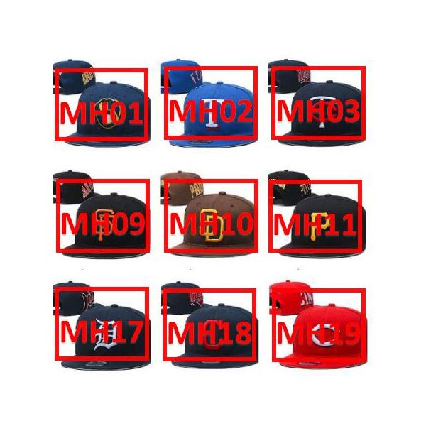 2023 Neu mit allen Teams Baseball-Snapback-Mütze China Beste verstellbare Kappe im Großhandel