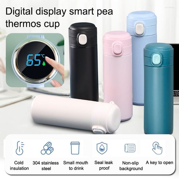 Wasserflaschen, intelligente digitale Anzeige, Vakuumbecher, Touch-Temperatur, Edelstahl-Thermoskannen, Kaffeegeschenke