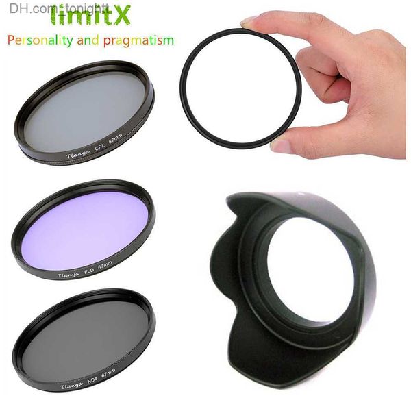 Filtros 67mm Wide Angle Lens Hood Filtro UV CPL ND FLD Cor graduada para RF 15-30mm F4.5-6.3 IS STM em R RP R3 R5 R6 R7 R10 Q230905