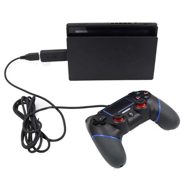 Gamecontroller Joysticks Magic-NS USB-kabelgebundener Bluetooth-Gamepad-Controller-Konverter-Adapter für NS HKD230831