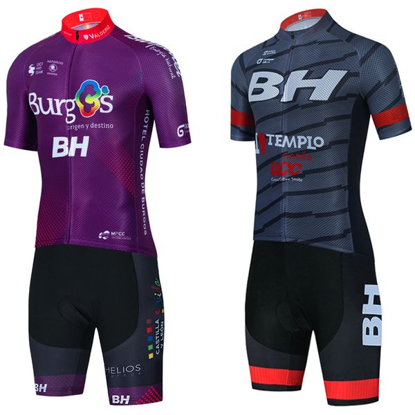 Nuovo 2023 BH Cycling Jersey Bike Shorts Set Uomo Donna UAE TEAM Quick Dry Pro Ciclismo Maillot Jersey 20D Bavaglino pantaloni Abbigliamento