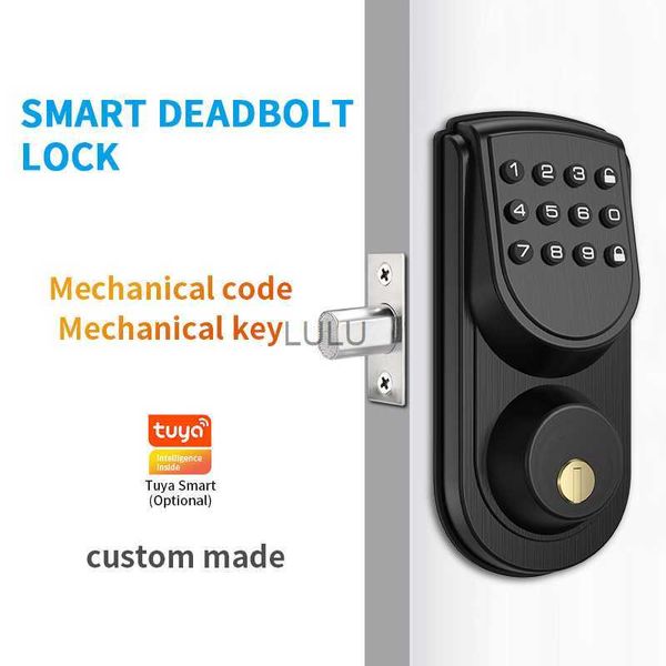 Serrature per porte Chiave meccanica Blocco password Serratura elettronica intelligente Porta interna Porta in legno Password / Sblocco chiave HKD230902