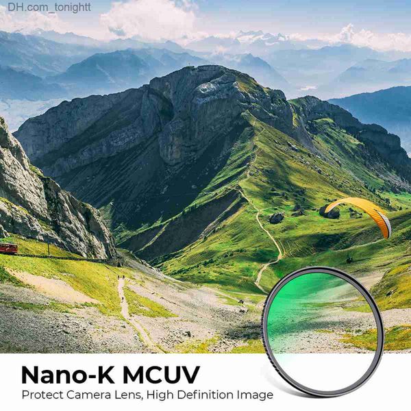 Q230905 Q230905 Filter K F Concept 77 mm 82 mm UV-Filter der Nano-K-Serie, ultraflacher MCUV-Schutz, mehrfach beschichteter Kameraobjektivfilter mit 3 Reinigungstüchern