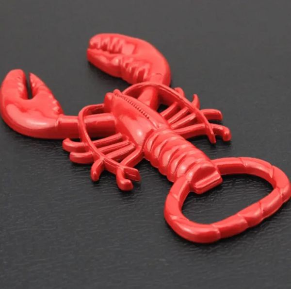 DHL Creative Gopers New Lobster Bottle Opener Metal Key Chain Festival Festival небольшие подарки оптом