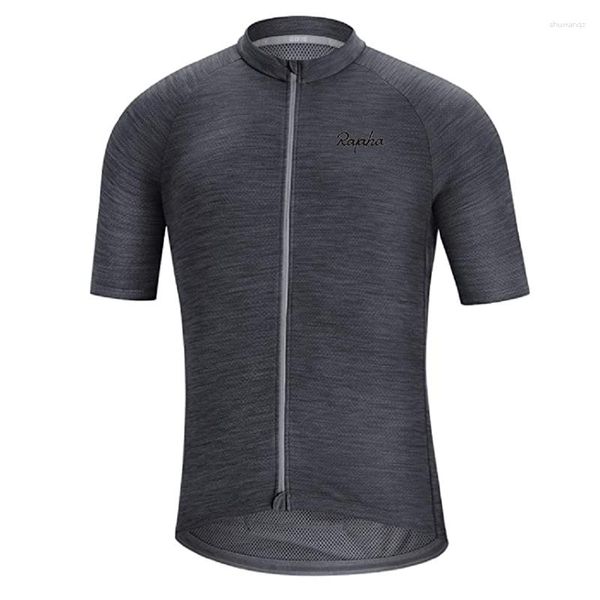 Гоночные куртки 2023 Стиль велосипедный майк лето с коротким рукавом MTB Bike Road Men's Tops