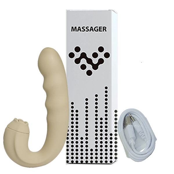 Vibrators Style Vibes Big Huge Dildo Tongue Licking Vibrator Sex Toys Ladies Toy Shape 230901_voghion.com