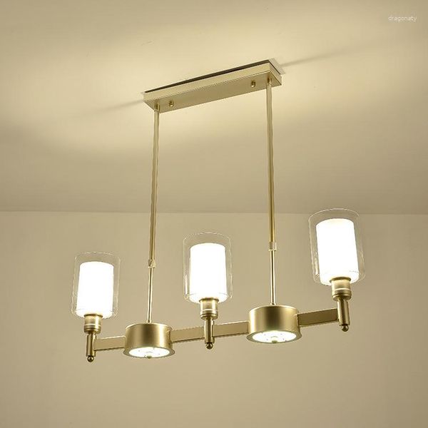 Lampade a sospensione Europa Moderna luce a led a soffitto Articoli decorativi per la casa Cucina ad isola Arredamento marocchino Lampada a bulbo vintage Designer di lusso