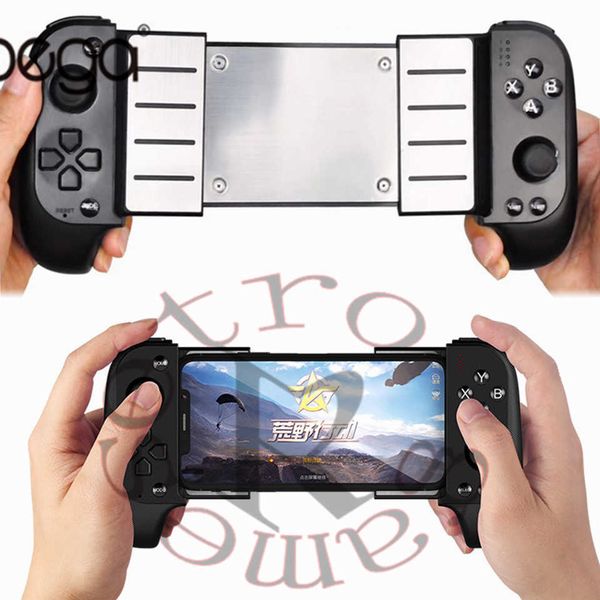 Controladores de jogo Joysticks Novo Saitake STK 7007F1 Wireless Bluetooth Game Controller Telescópico Gamepad Joystick para Android Phone PC HKD230831