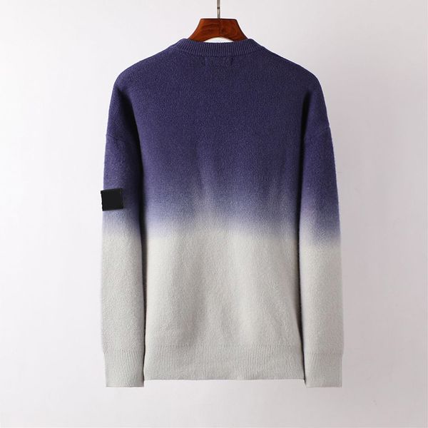 Maglioni Maglione da uomo e da donna topstoney di alta qualità Maglione girocollo in cotone con ago per macchina di precisione Classico distintivo ricamato gradi