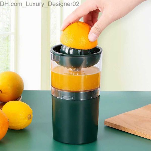 Juicers sem fio portátil espremedor 250ml elétrico laranja limão espremedor de frutas extrator usb recarregável espremedor de frutas máquina para casa q230901