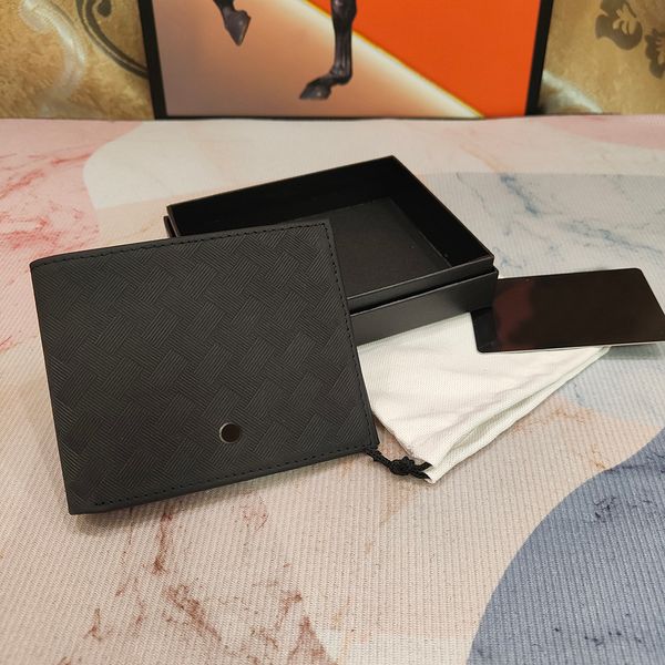 Nova carteira de couro titular do cartão do vintage dos homens bolsas luxo designer cartões crédito casual fino moedas bolsas presente conjuntos