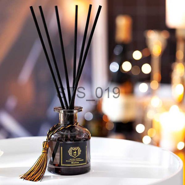 Incenso 3PCS 50ml Bottiglia di vetro Aroma Diffusore a bastoncino No Fuoco Aromaterapia Camera da letto Deodorante Lavanda Rosa Mare Limone Diffusori x0902