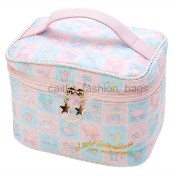 Totes Cute Kawaii Anime Makeup Box Organizer borsa per il trucco Storage Travel Cosmetics caitlin_fashion_ bags