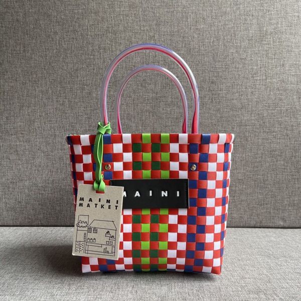 Vendita calda 2023 Marn1 Coppy Borsa da donna all'uncinetto Sfilata di moda Borsa a tracolla design casual Tote Borsa a tracolla in pelle impermeabile ad alta capacità di alta qualità Spedizione gratuita