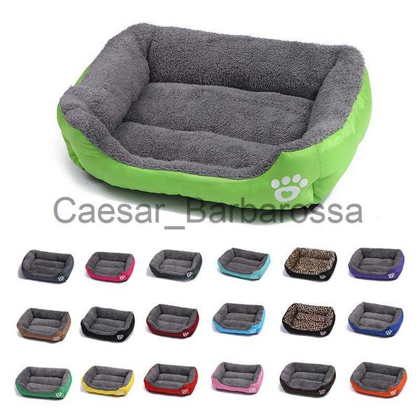 canis canetas Grande Cama para Cachorro de Estimação Casa Quente Candycolored Ninho Quadrado Canil para Animais de Estimação para Cães Pequenos Médios Grandes Gato Filhote de Cachorro Plus Size Cestas para Cães x0902 x0902 x0901