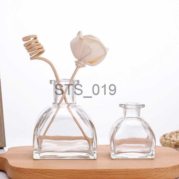 Incenso 50ml / 100ml Frasco vazio de vidro de perfume pode usar rattan para purificar a garrafa de aromaterapia de óleo essencial de ar para escritório de sala x0902