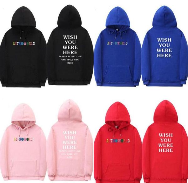 Designer masculino hoodies moletom astroworld moda carta impressão hoodie streetwear mulher pulôver de alta qualidade ao ar livre moletom