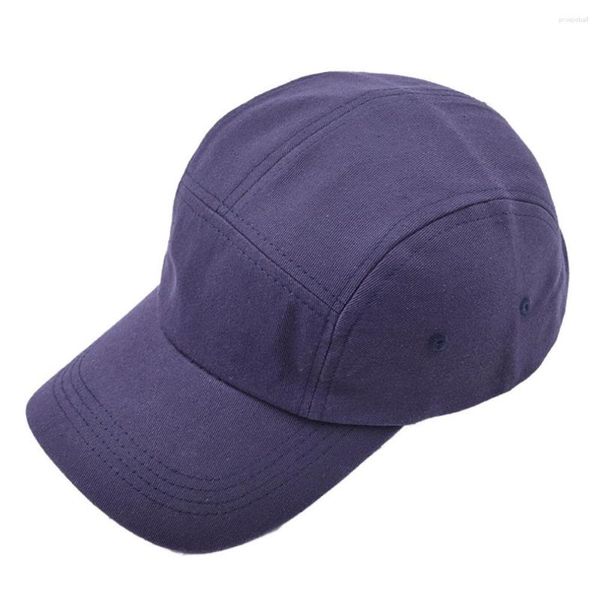 Ball Caps Cotton Sports Men Plain Регулируемый бейсбольный стиль 5 панель папа шляпа