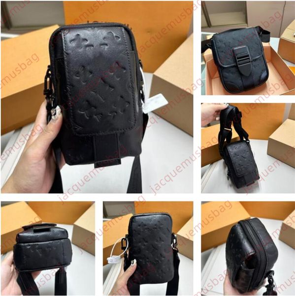 Двойная телефонная сумка дизайнер Men Mods Mobile Phone Bags S-Lock Vertical Luxurys Плековые кошельки по кроссовым кошельку Mens 5a Messenger Satchels Dhgate Sacoche M81323