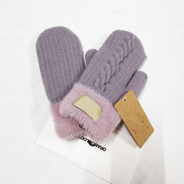 Пять пальцев перчатки женщины многофункциональный экран верховой езды милый зимний мягкий теплый рукави модный дизайн