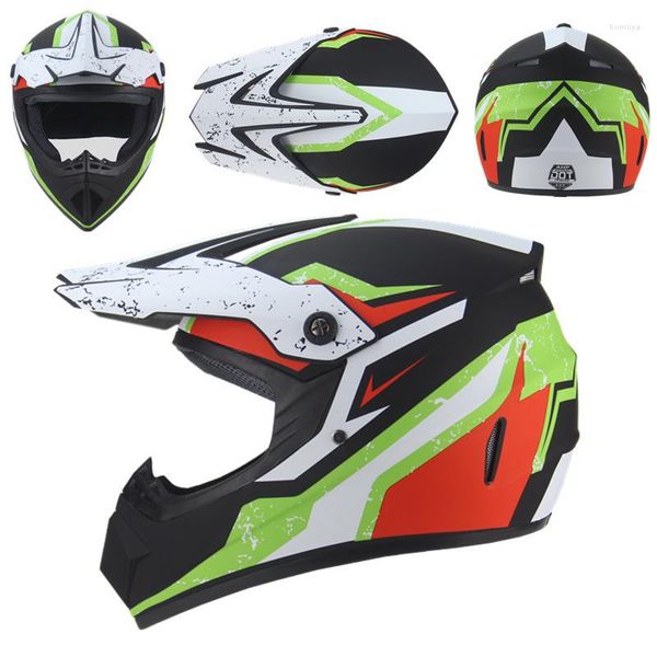 Caschi moto Casco Moto Off Road Bike Downhill AM DH Cross Capacete Motocross Accessori casco