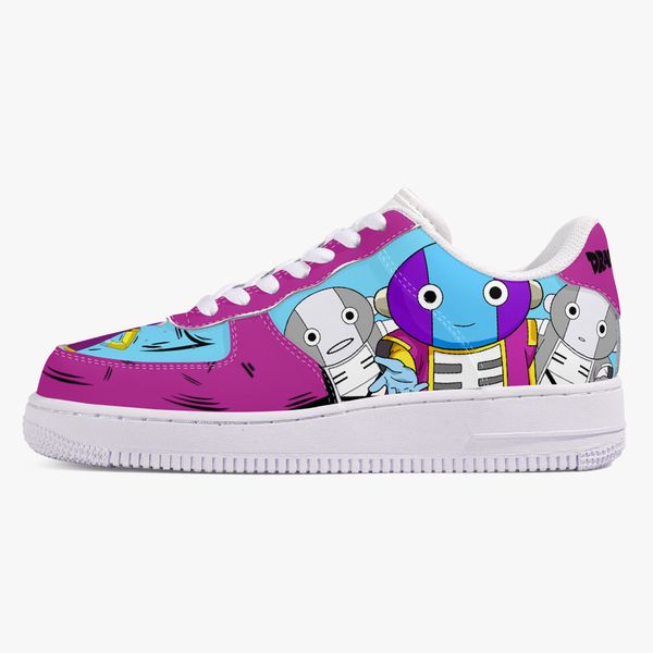 DIY sapatos um para homens mulheres plataforma casual sneaker texto personalizado com roxo estilo legal treinadores ao ar livre sapatos desenhos animados Versátil 202120-1