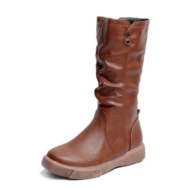 Oberschenkelhohe Stiefel für Damen, moderne Stiefel, Reißverschlüsse, Outdoor, weiblich, lässig, Plateauschuhe, Damen, Leder, lange Stiefel, Botines Mujer für Mädchen, Partyschuhe, 35–42