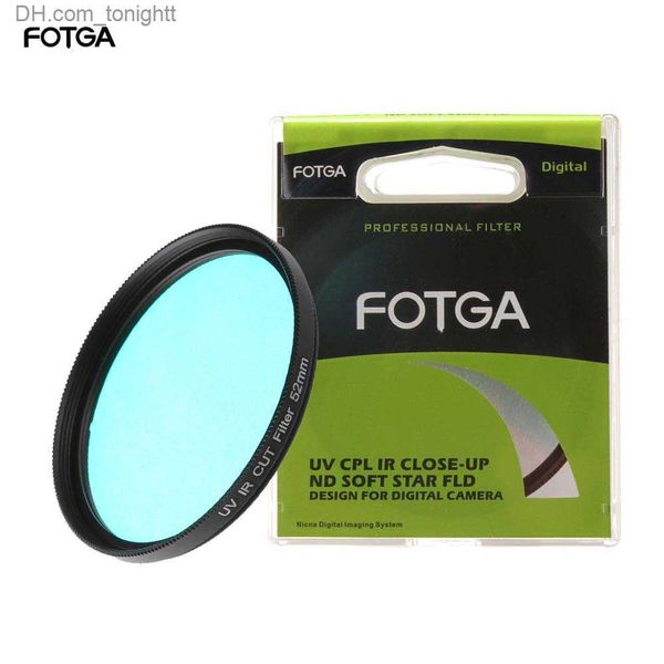 Фильтры FOTGA Оптическое стекло UV-IR CUT фильтр 52 мм 58 мм Инфракрасный рентгеновский ИК-УФ-фильтр для цифровой зеркальной камеры Nikon Q230905