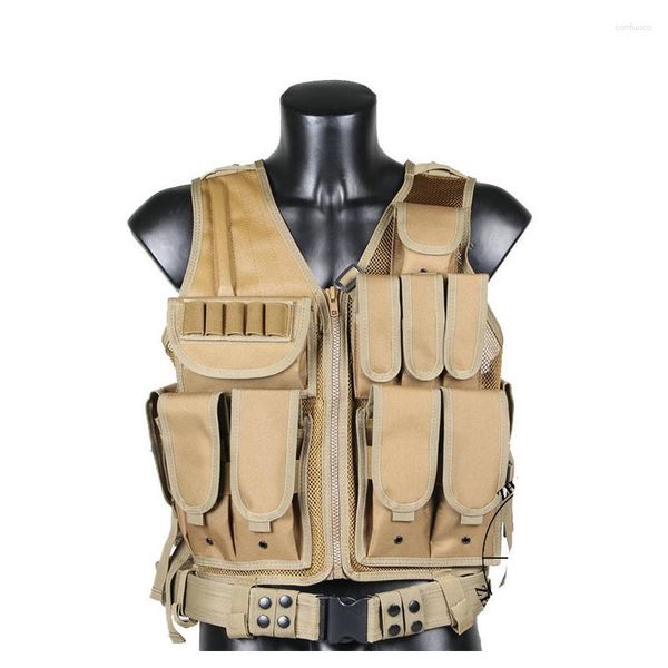 Av Ceketleri 5 Renkler Erkek Taktik Yelek Askeri Amfibi Molle Yelekler Spor Multicam Modüler Savaş Gilet Gear Waistcoa