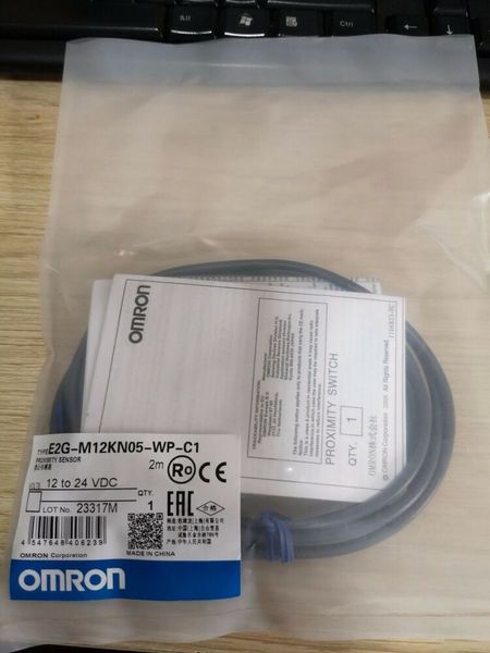 1 PZ Sensore interruttore di prossimità Omron E2G-M12KN05-WP-C1