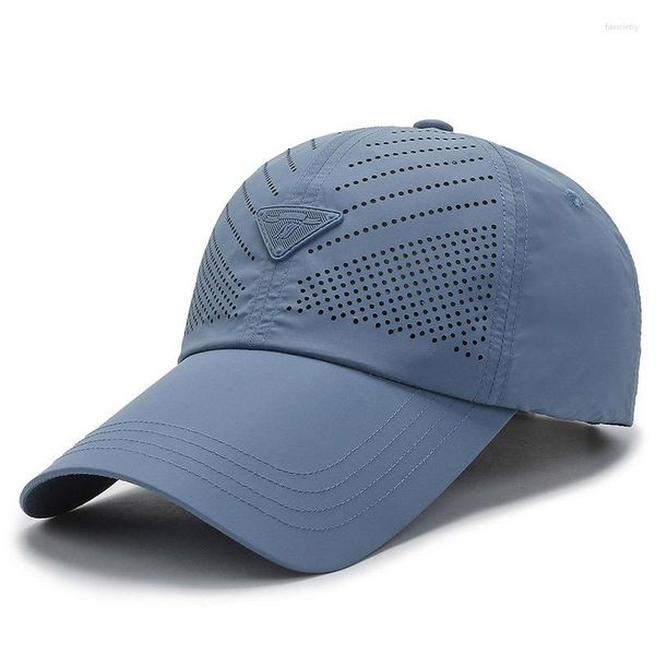 Ball Caps Sommer Snapback Hut Für Männer Frauen Dünne Schnell Trocknende Outdoor Sonnenschutz Mesh Atmungsaktive Wandern Baseball Kappe Männlich Weiblich