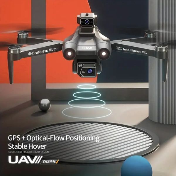 GPS Sky Drone, doppia fotocamera, GPS, tracciamento intelligente, evitamento degli ostacoli, ritorno automatico, best-seller, senza spazzole, ESC, flusso ottico