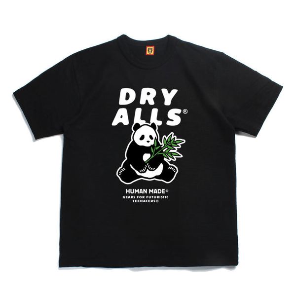 Maglietta da design da uomo stampato di panda per uomo magliette da uomo t-shirt di alta qualità in tessuto comodo maglietta a maniche corte per uomini donne harajuku giapponese marca marca tee 607