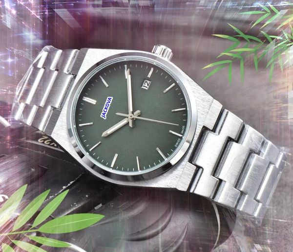 Popular masculino relógios mecânicos automáticos espelho de safira moda três pinos designer relógio sólido fino banda aço inoxidável auto-vento relógio orologio di lusso presentes