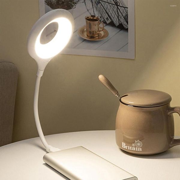 Tischlampen, USB-Nachtlicht, energiesparend, Augenschutz, verstellbare Leselampen, 5 V, flexibler Plug-in-Schreibtisch, Schlafzimmer, Computer