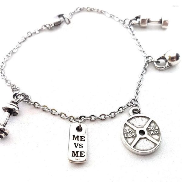 Charm-Armbänder, 10 Stück, Sportarmband ist mein Leben, Fitnessstudio, Geschenke, Fitness, Bodybuilding, Schwester, Geschenk, Boxen, Crossfit, Mutter