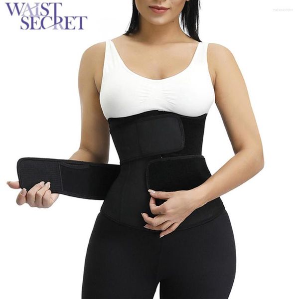 Intimo modellante da donna WAIST SECRET Cintura addominale Alta compressione Taglie forti Lattice Cincher Corsetto Sottoseno Corpo Fajas Sweat Trainer