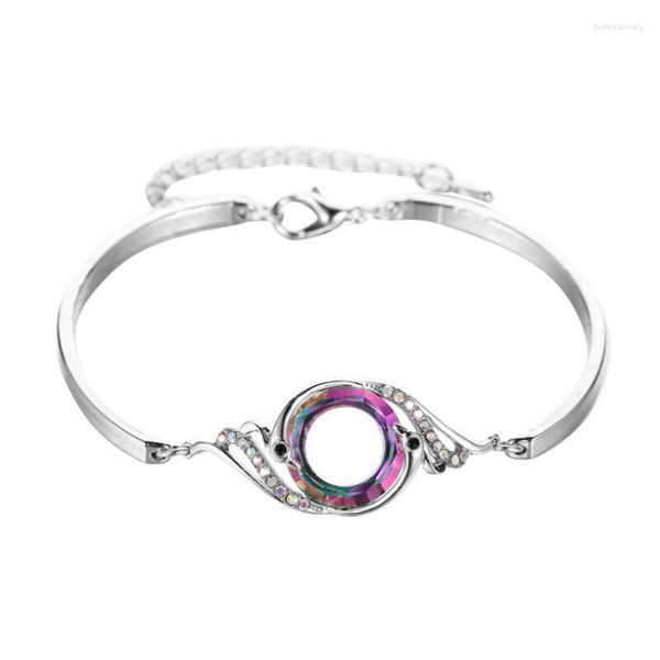 Charme Pulseiras Marca Pulseira Colorida Cristal Phoenix Para Feminino Étnico Vento Moda Jóias