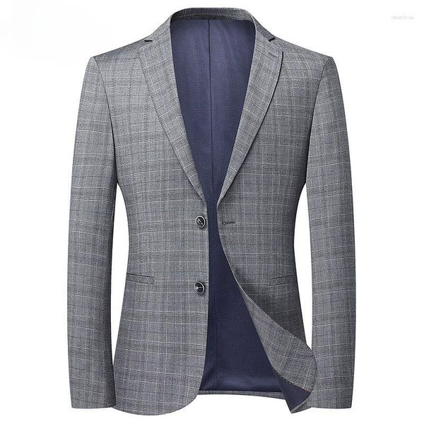 Erkek Suit 2023 Blazer Ceket Bahar Yaz Key Renk İnce Sinemsi İş İnce Nefes Alabaş Beyaz Pamuk Keten Takım Emlak Erkek D41