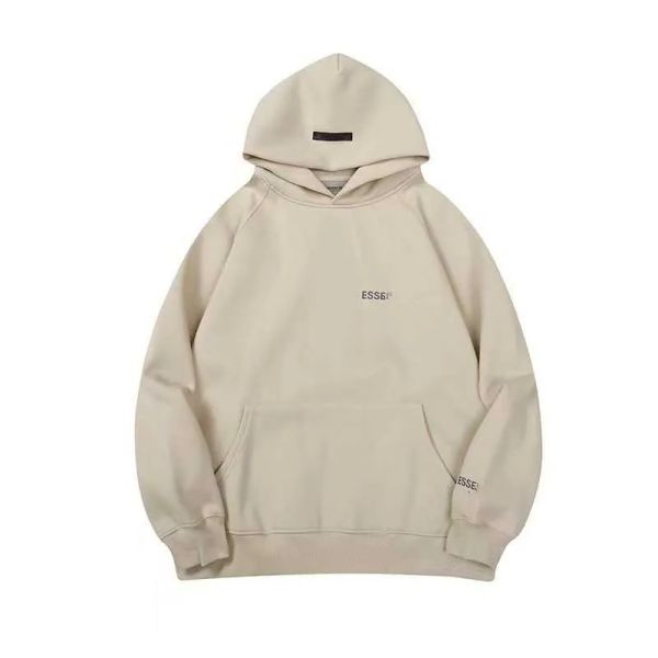 2023 NEW Essent 2023 Hoodie Designer Mans Pullover Sweatshirt gevşek Essen Siyah Beyaz Tişört ve Şort Klasik Sıradan Stil Essential Clothing Avrupa Boyutu S-3XL